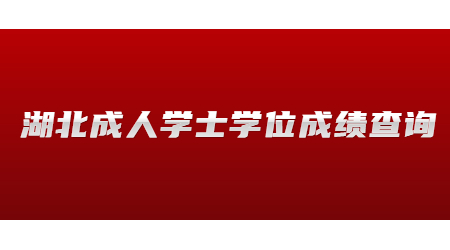 2022年下半年湖北省成人学士学位外语考试成绩查询公告