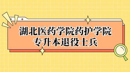湖北医药学院药护学院专升本退役士兵